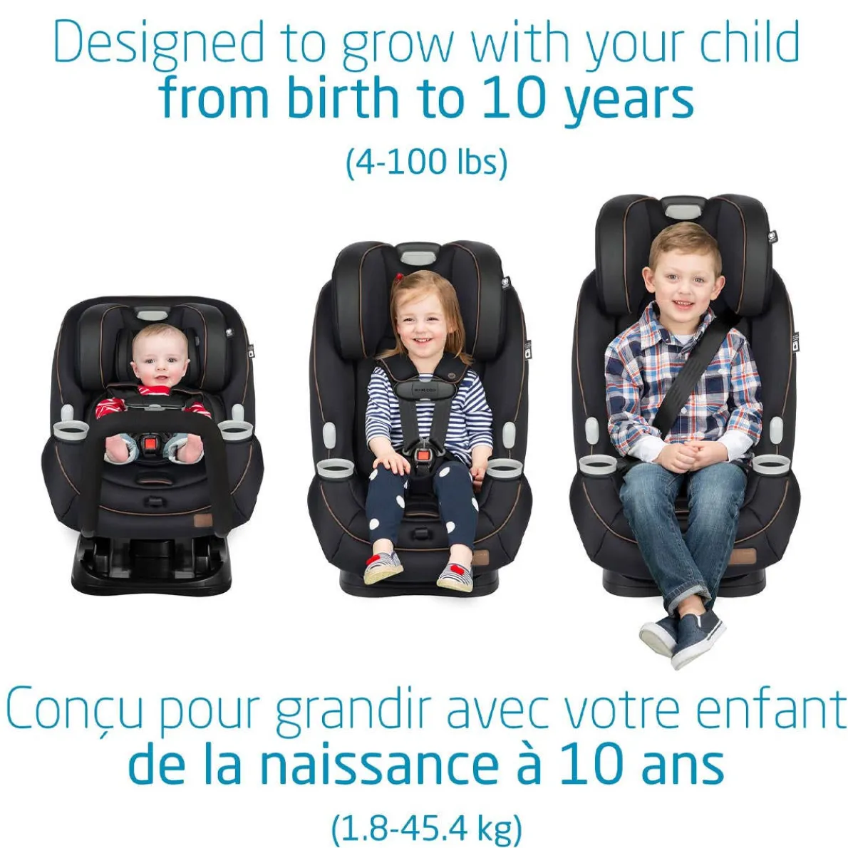 Pria All-in-One Luxe Car Seat