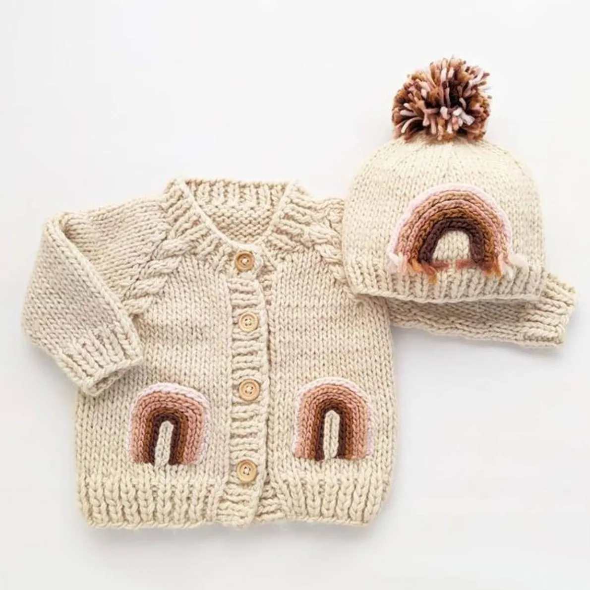 Rainbow Pocket Cardigan