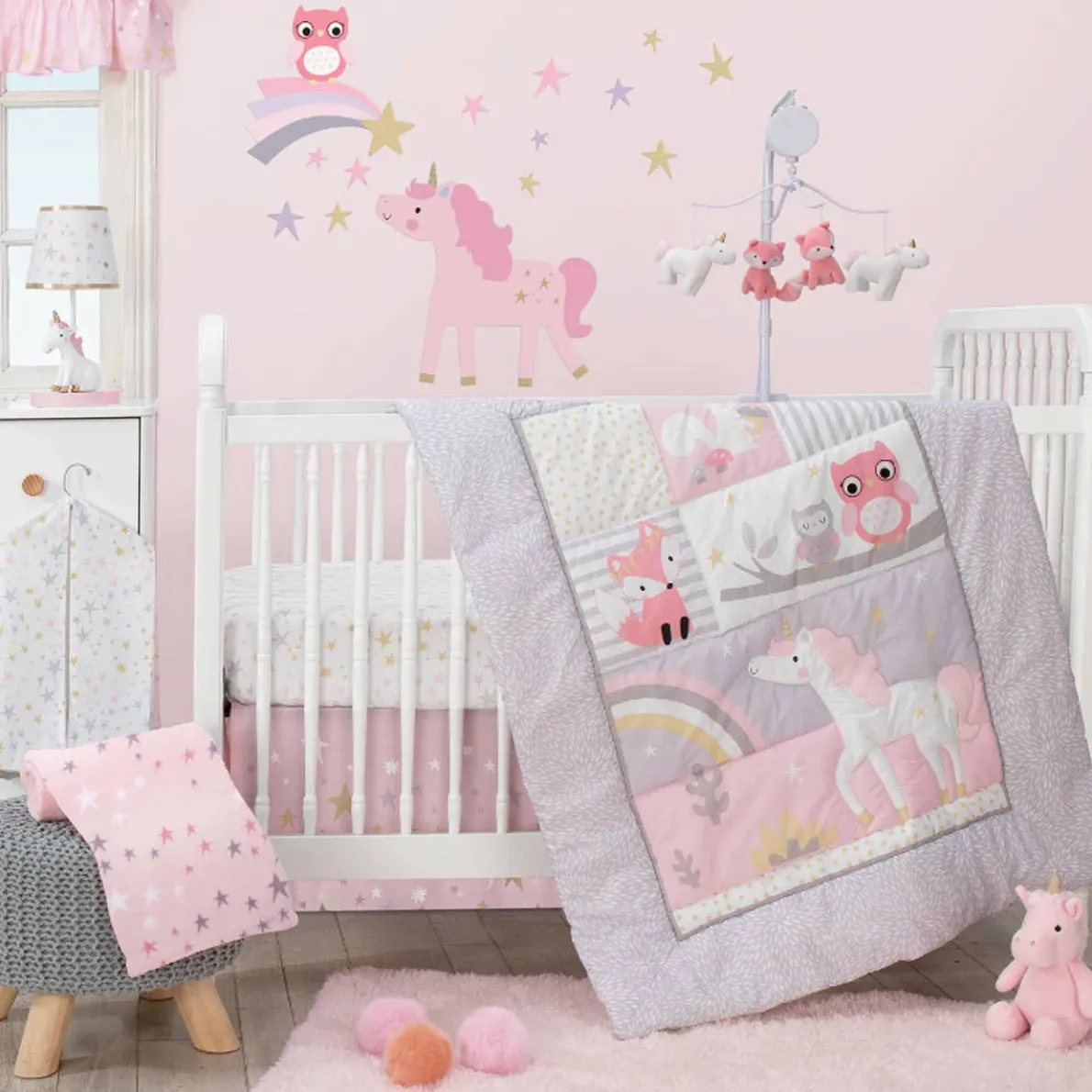 Rainbow Unicorn Lamp