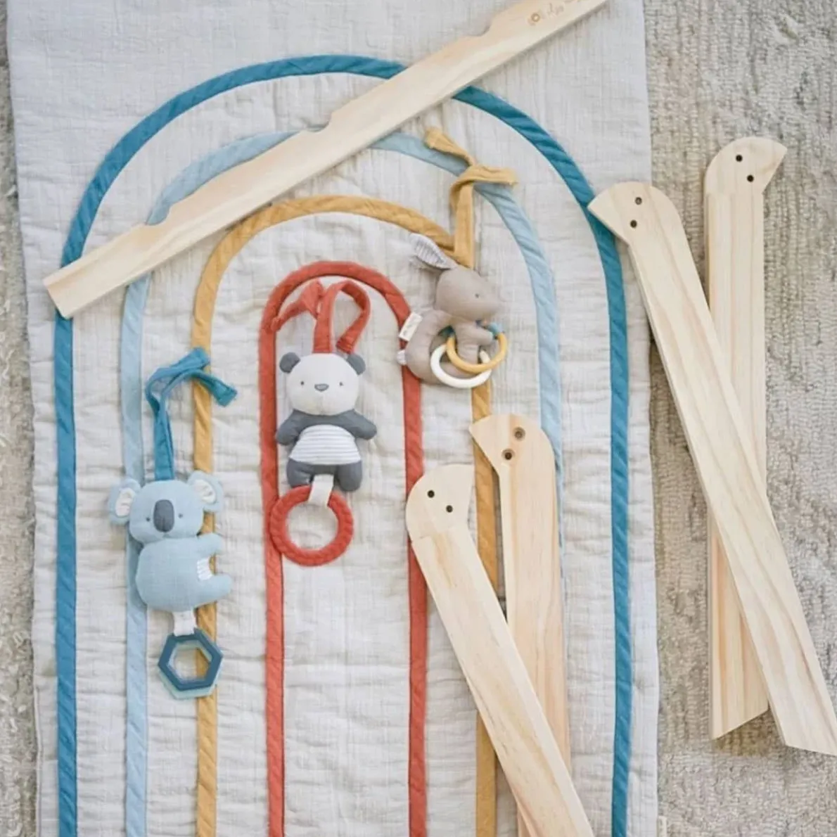 Ritzy Activity Gym with Play Mat + Toys