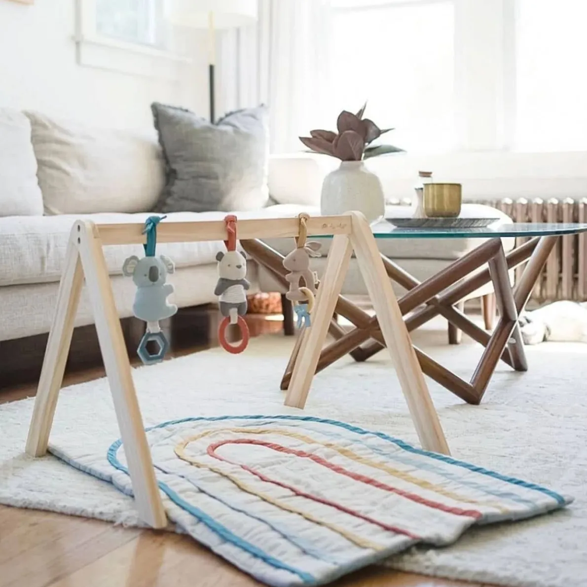 Ritzy Activity Gym with Play Mat + Toys