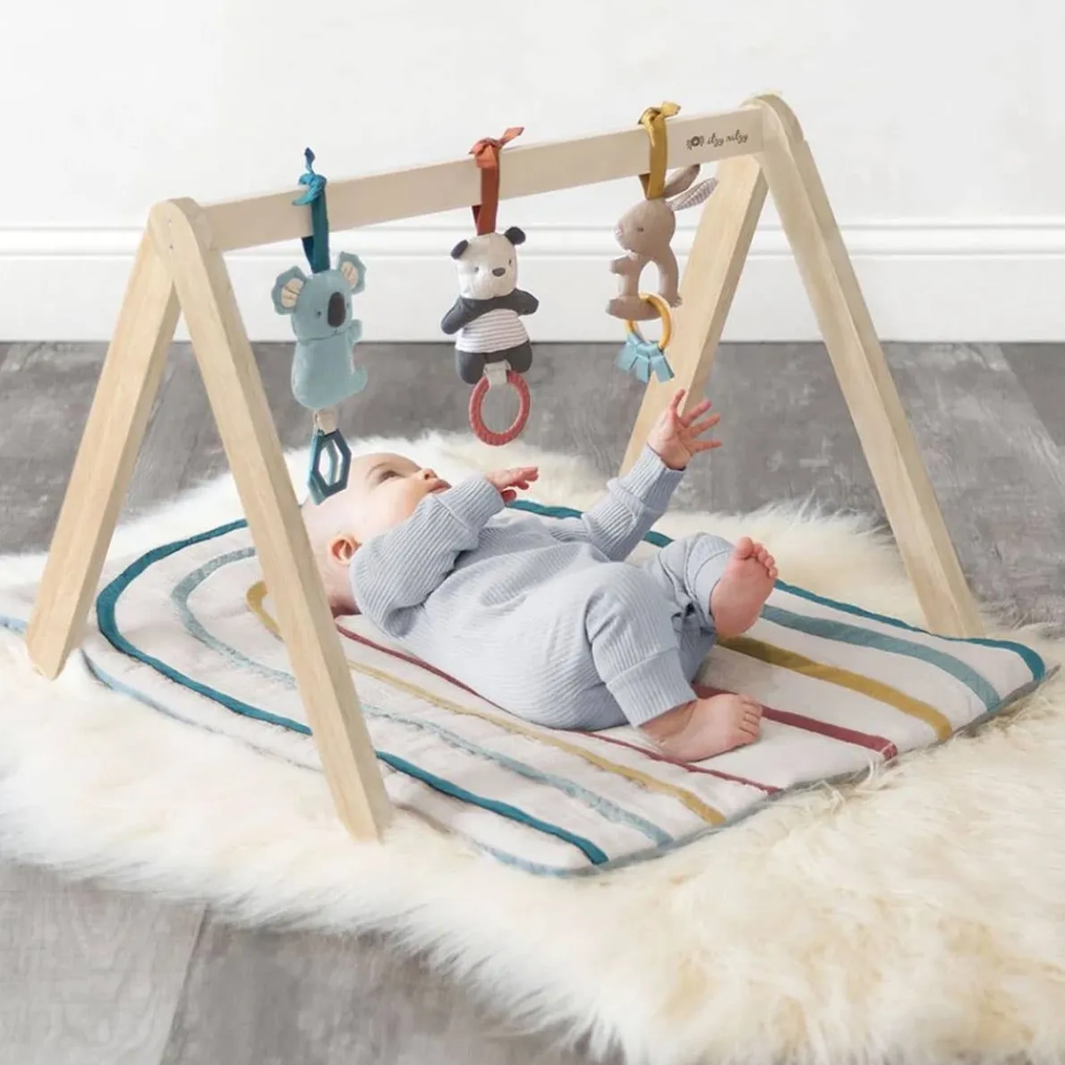 Ritzy Activity Gym with Play Mat + Toys