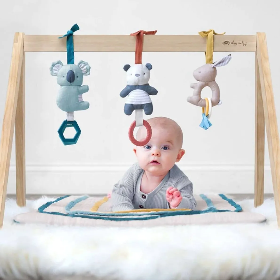 Ritzy Activity Gym with Play Mat + Toys