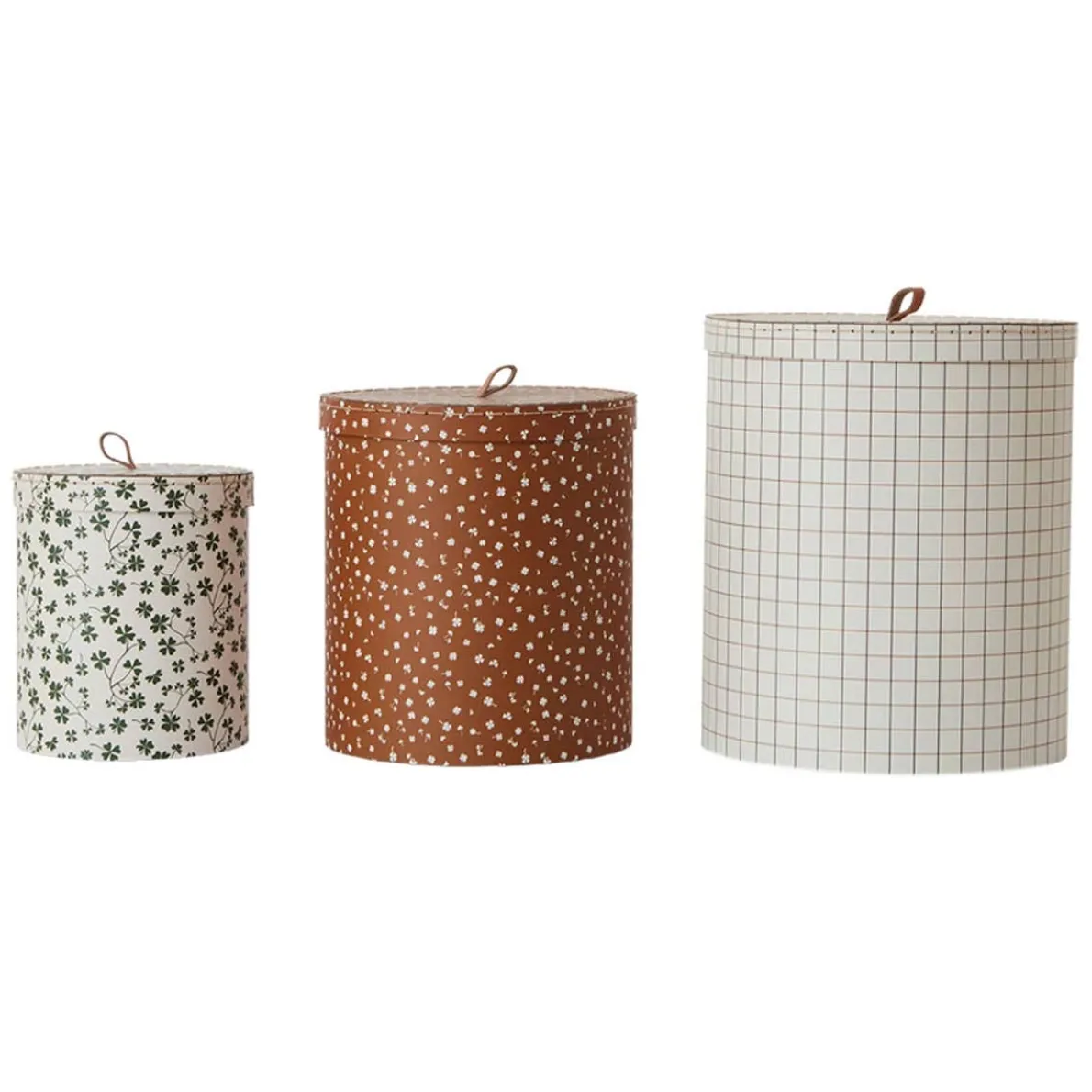 Round Storage Box (Set of 3)