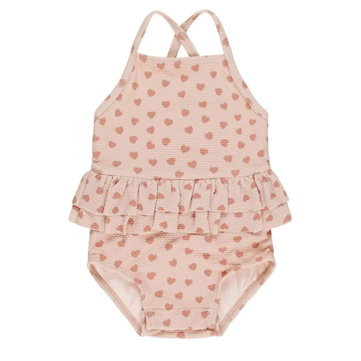 Ruffled One-Piece Swimsuit