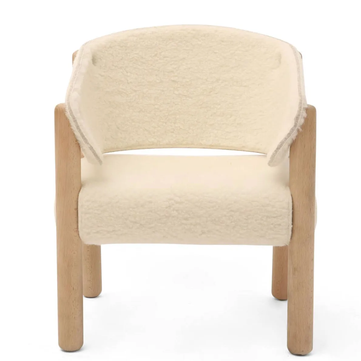 SABA Kids Faux Fur Chair