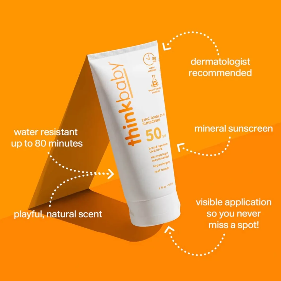 Safe Sunscreen SPF 50+ (6 oz)