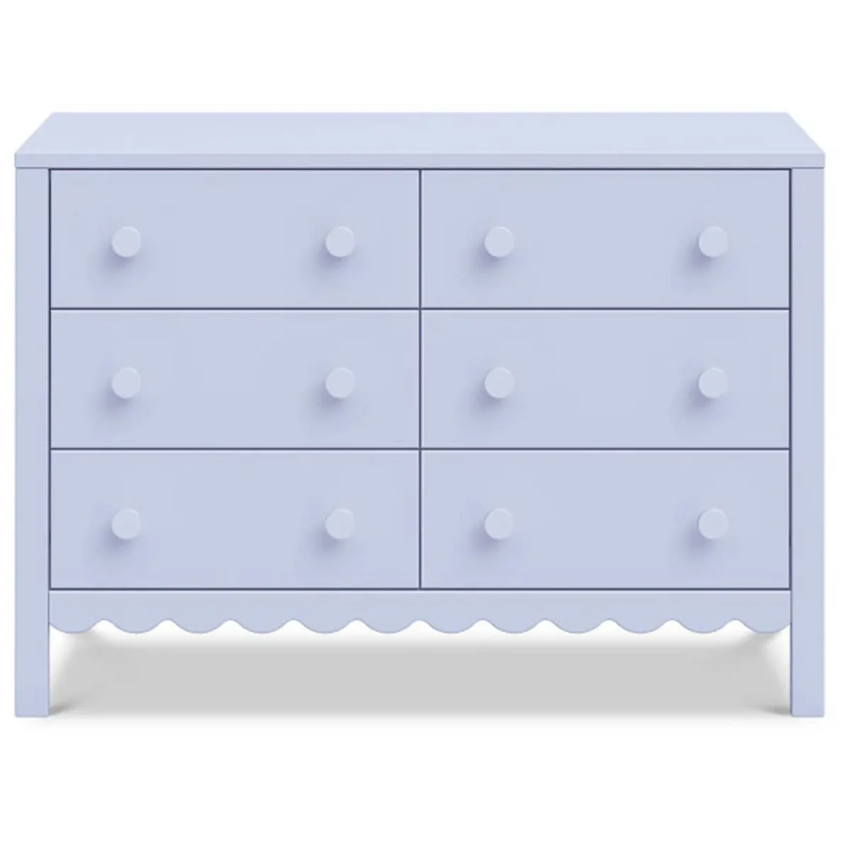 Sammy Scallop 6 Drawer Dresser