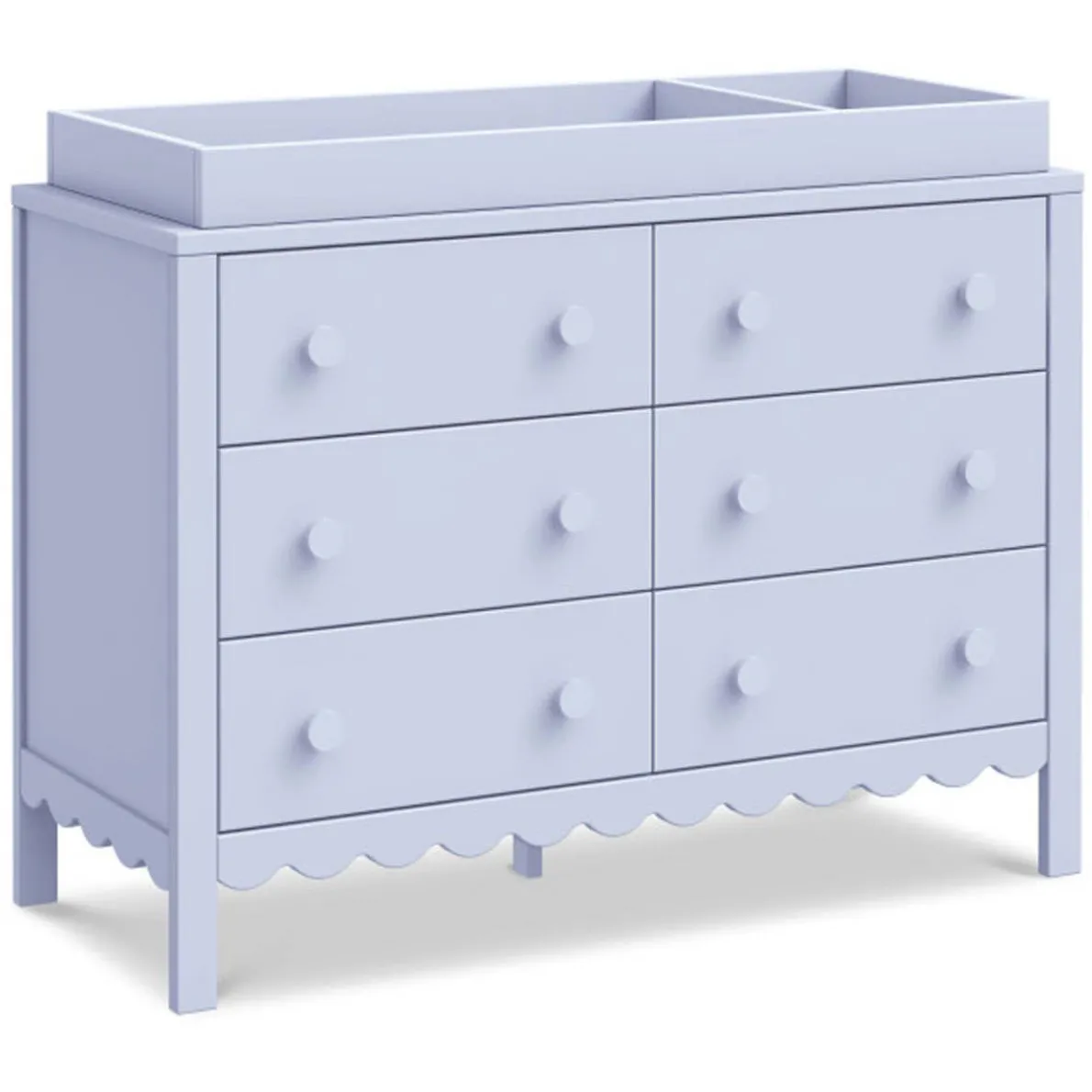 Sammy Scallop 6 Drawer Dresser
