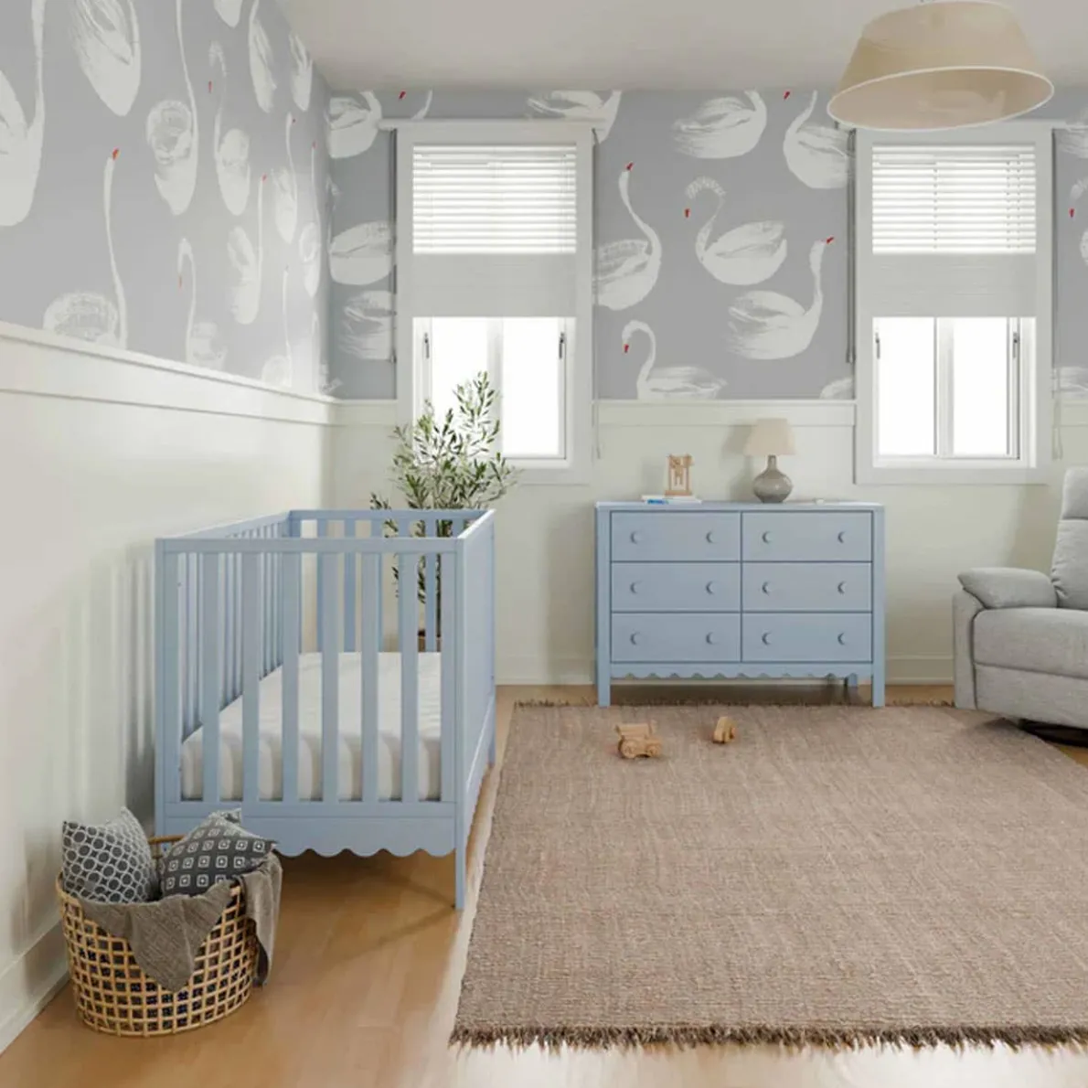 Sammy Scallop 6 Drawer Dresser