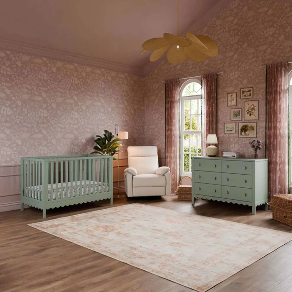 Sammy Scallop 6 Drawer Dresser