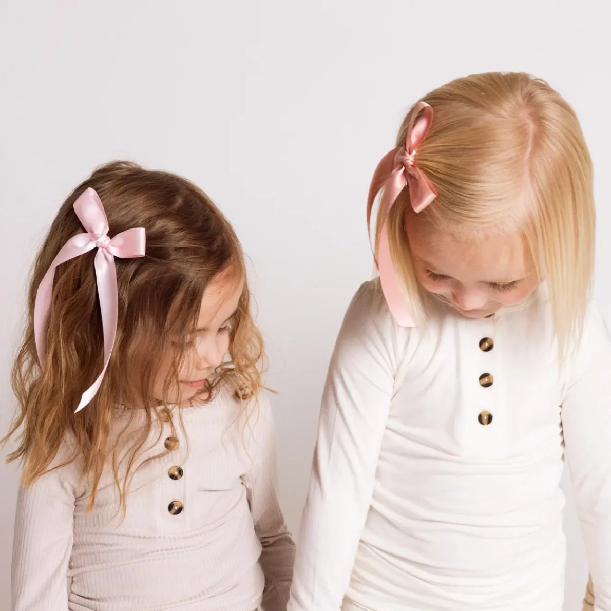 Satin Bow Sash Clip SM