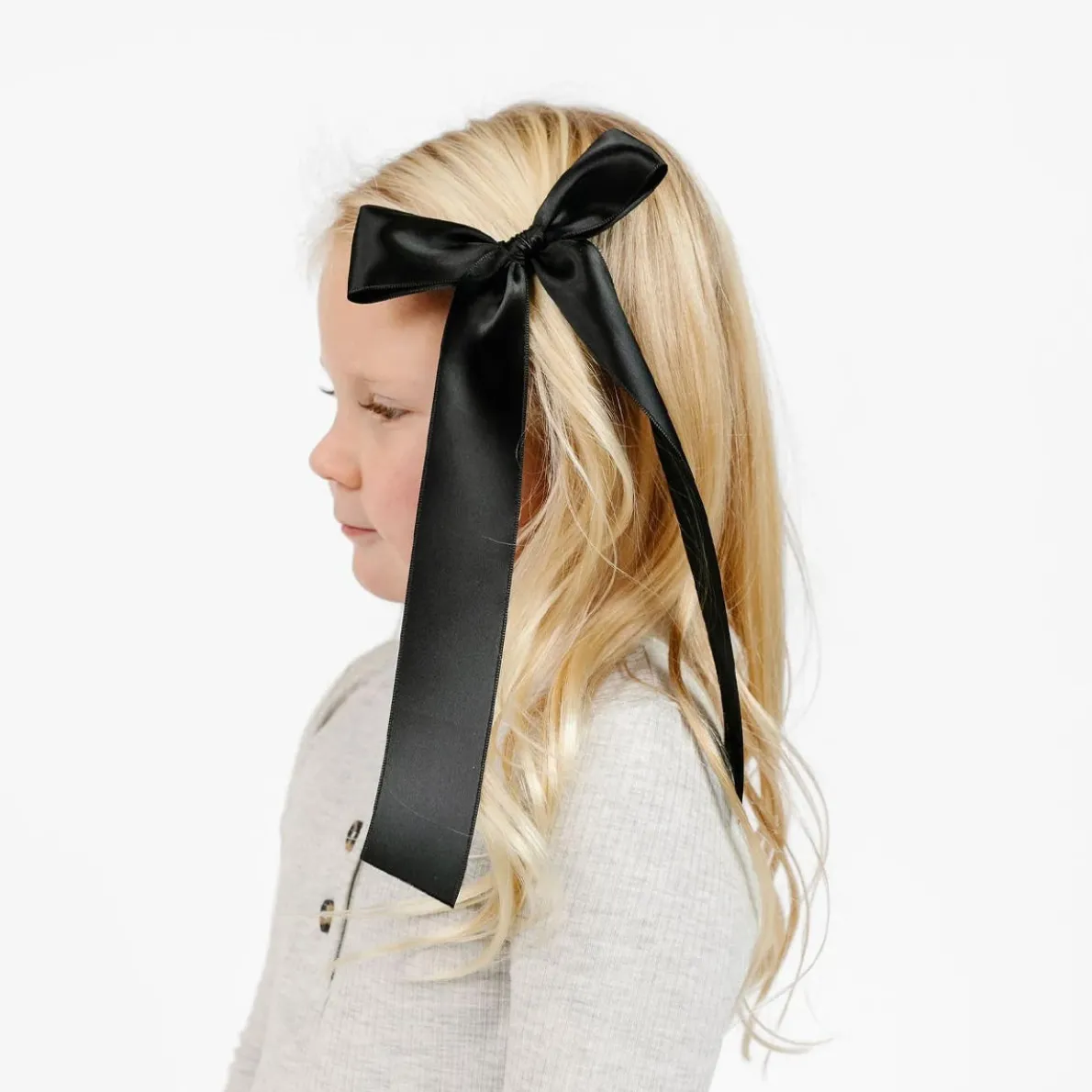 Satin Bow Sash Clip SM