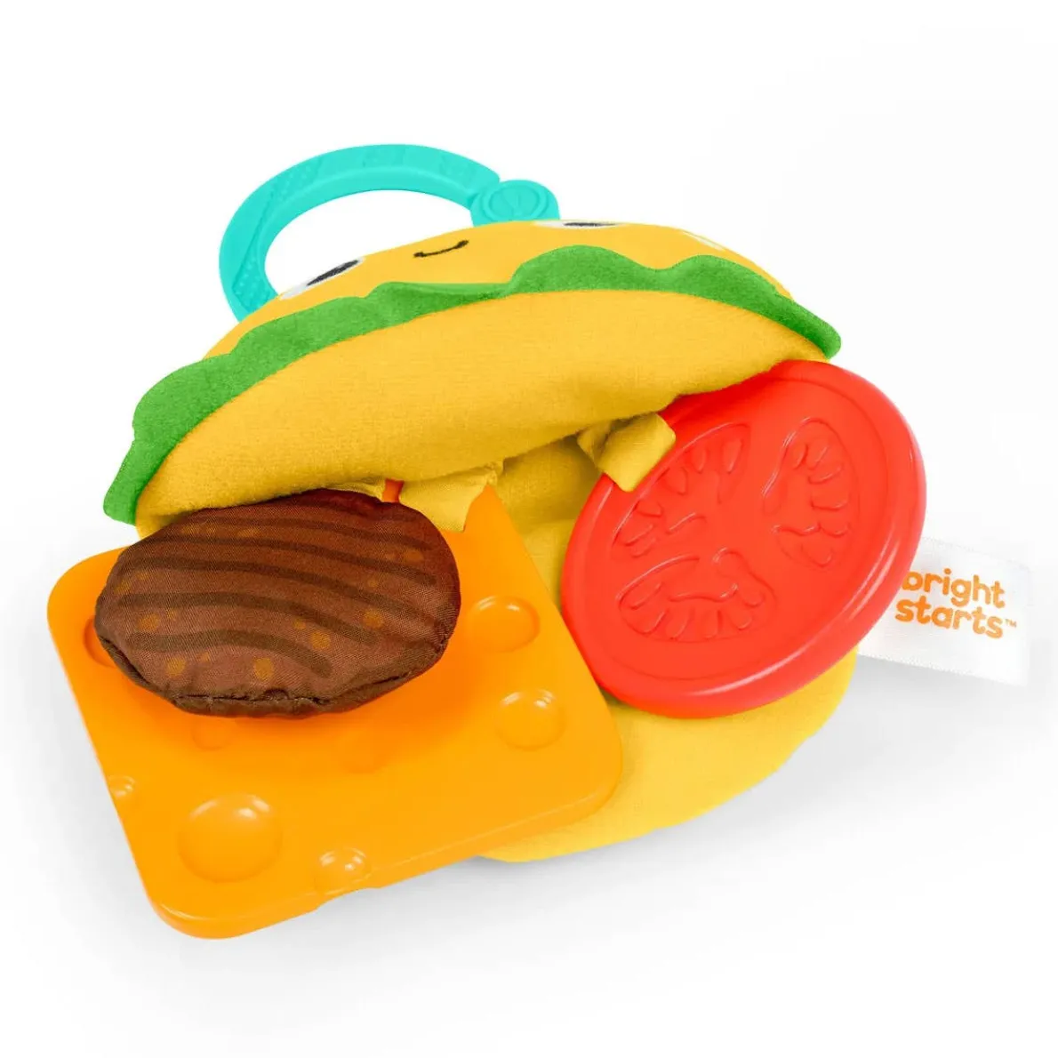 Say Cheeseburger Teether Toy