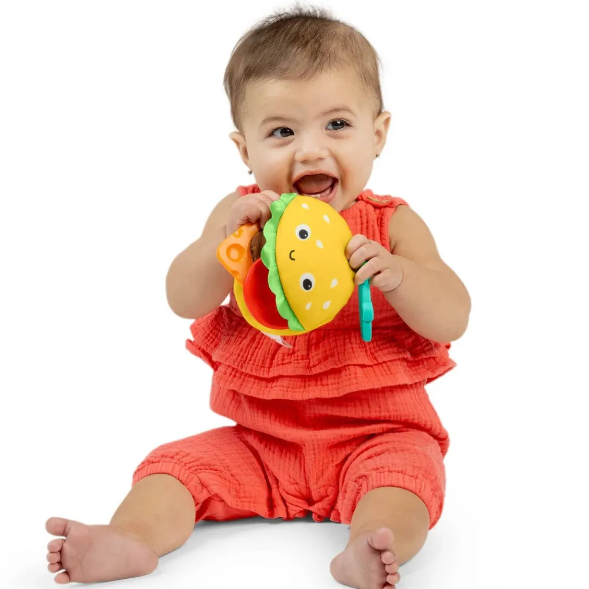 Say Cheeseburger Teether Toy