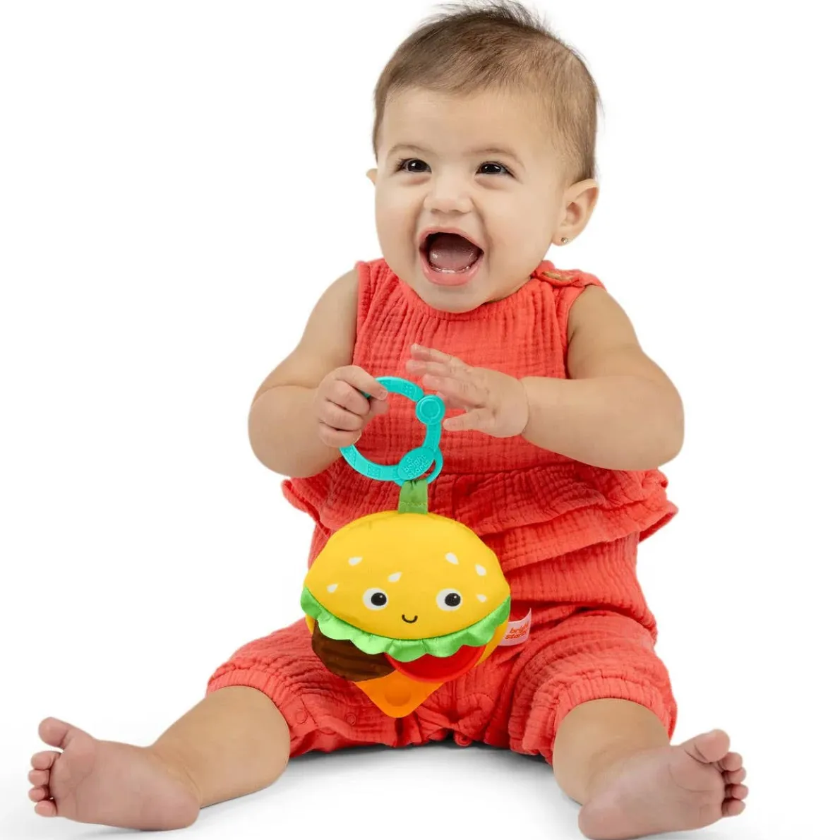 Say Cheeseburger Teether Toy