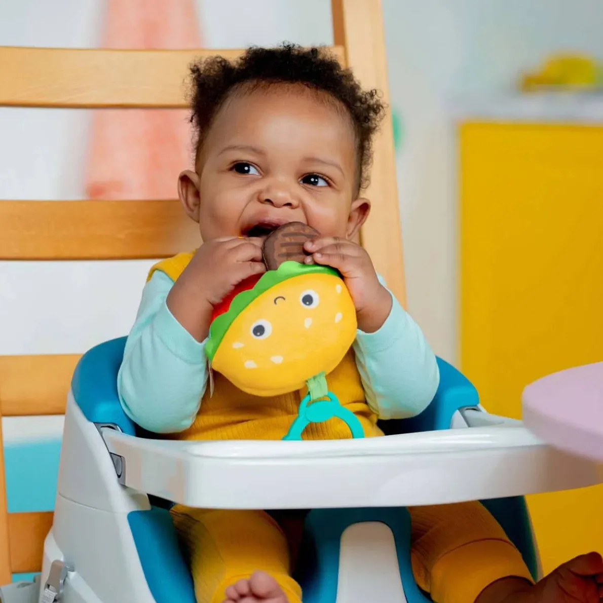 Say Cheeseburger Teether Toy