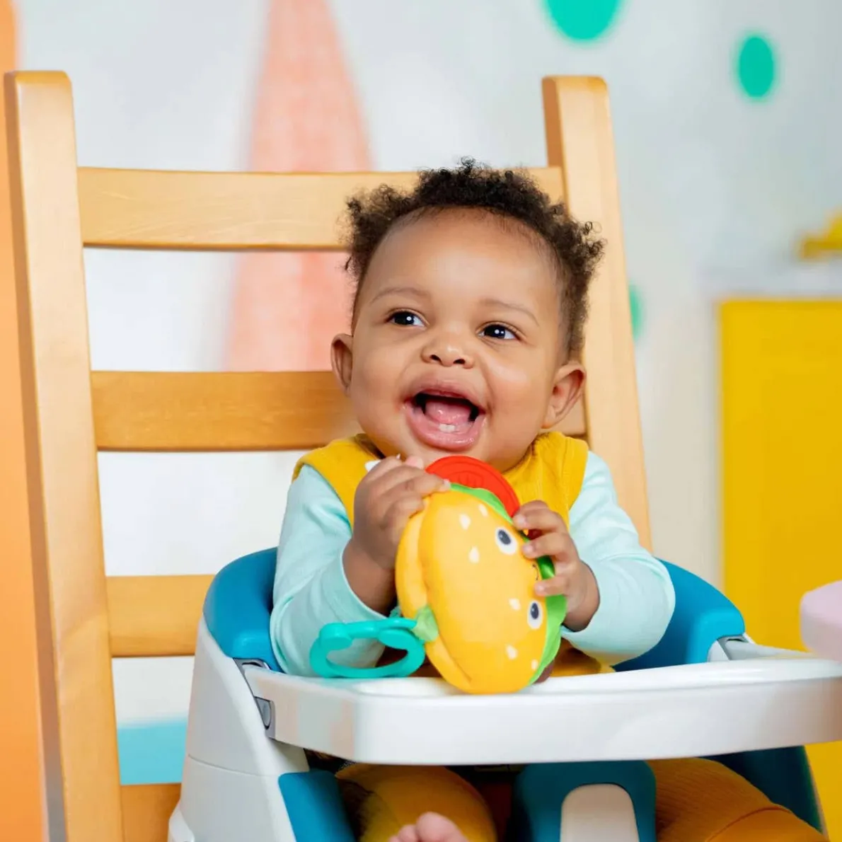 Say Cheeseburger Teether Toy