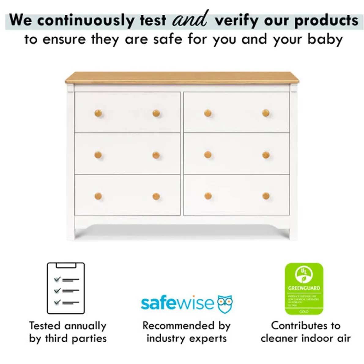 Shea 6 Drawer Dresser