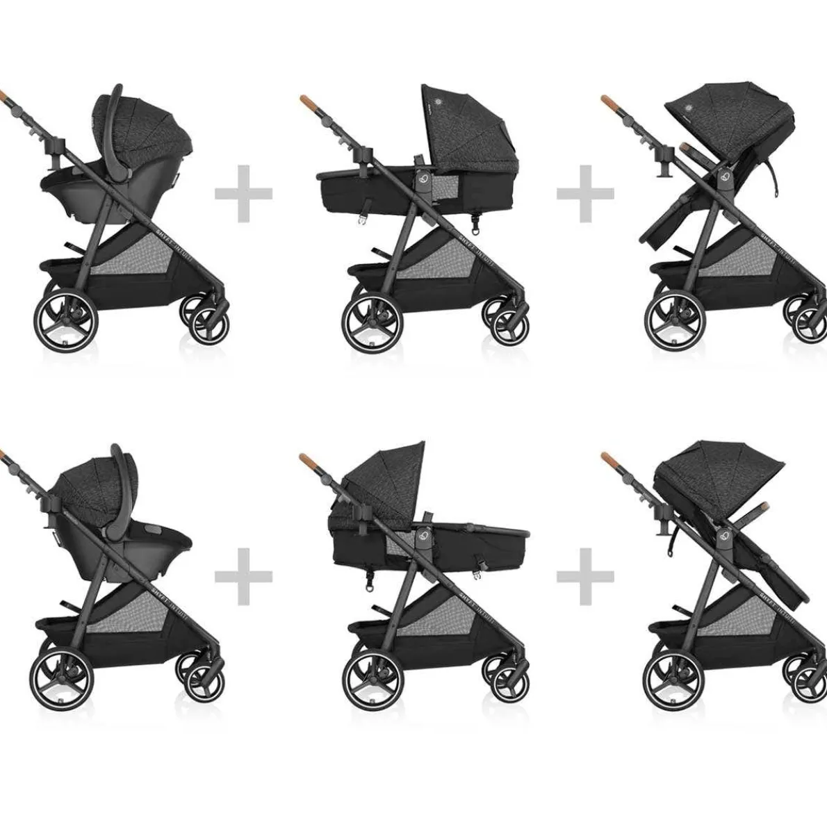 Shyft Intuiti Travel System featuring Revolve180 LiteMax NXT with SensorySoothe