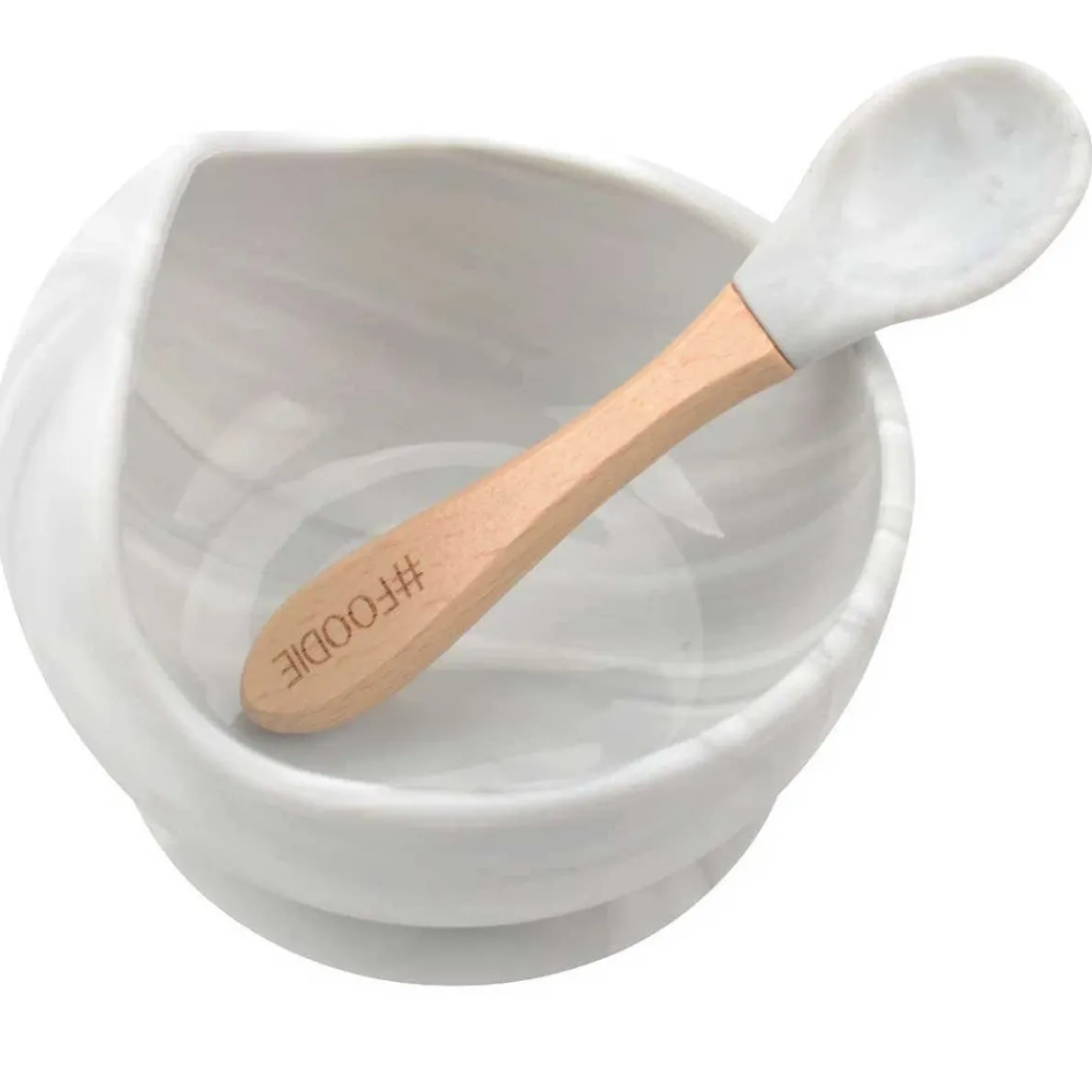 Silicone Bowl + Spoon Set