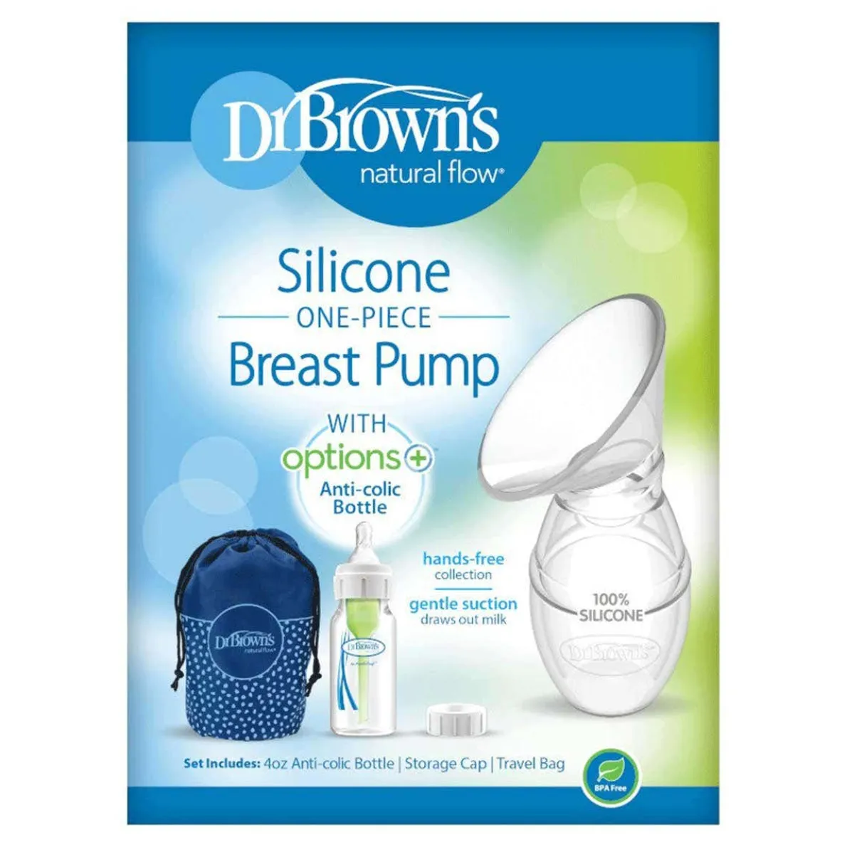 Silicone One-Piece Breast Pump