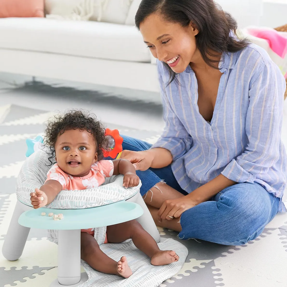 Silver Lining Cloud 2-in-1 Activity Floor Seat