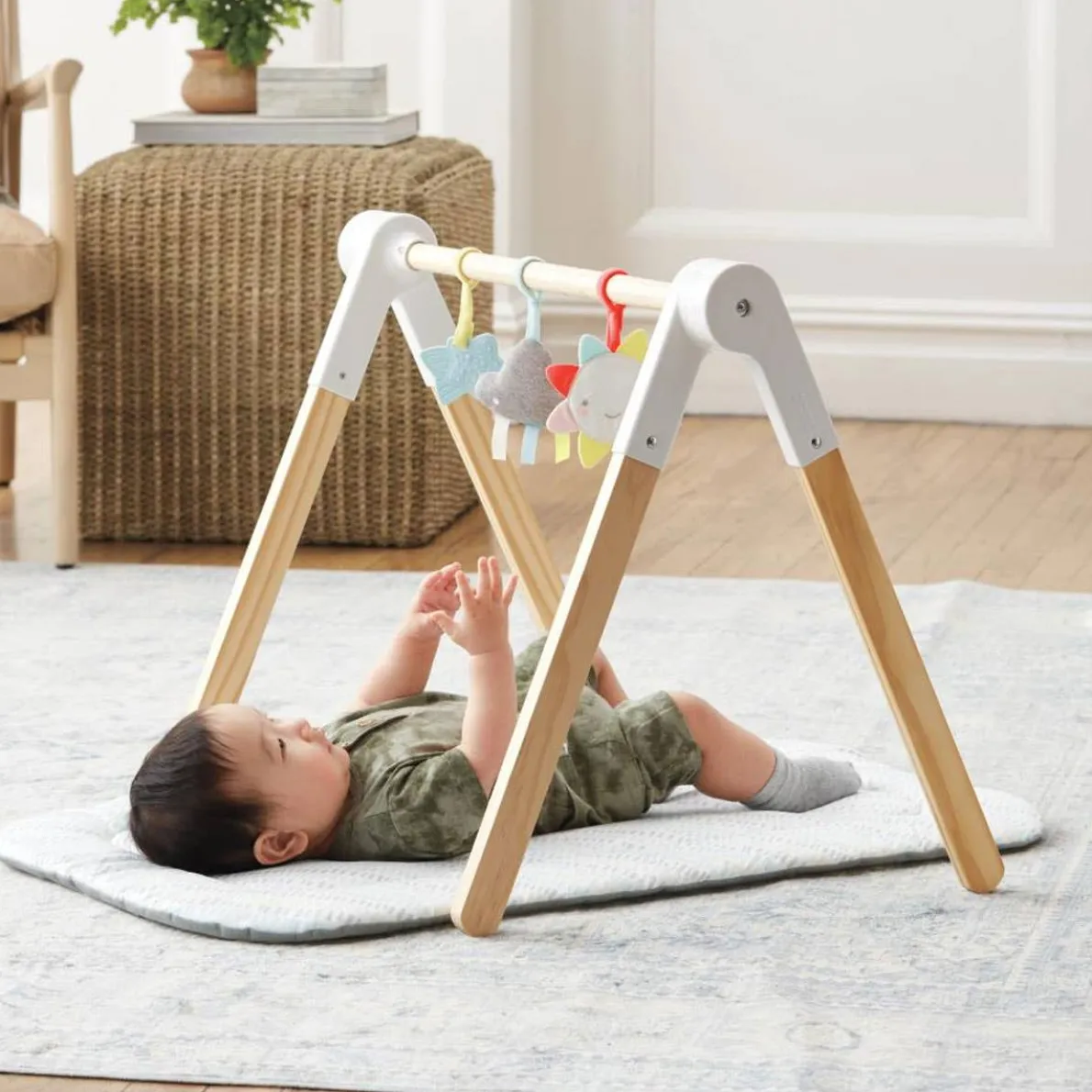 Silver Lining Cloud Wooden Activity Gym