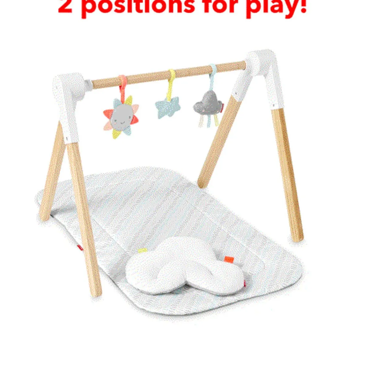Silver Lining Cloud Wooden Activity Gym