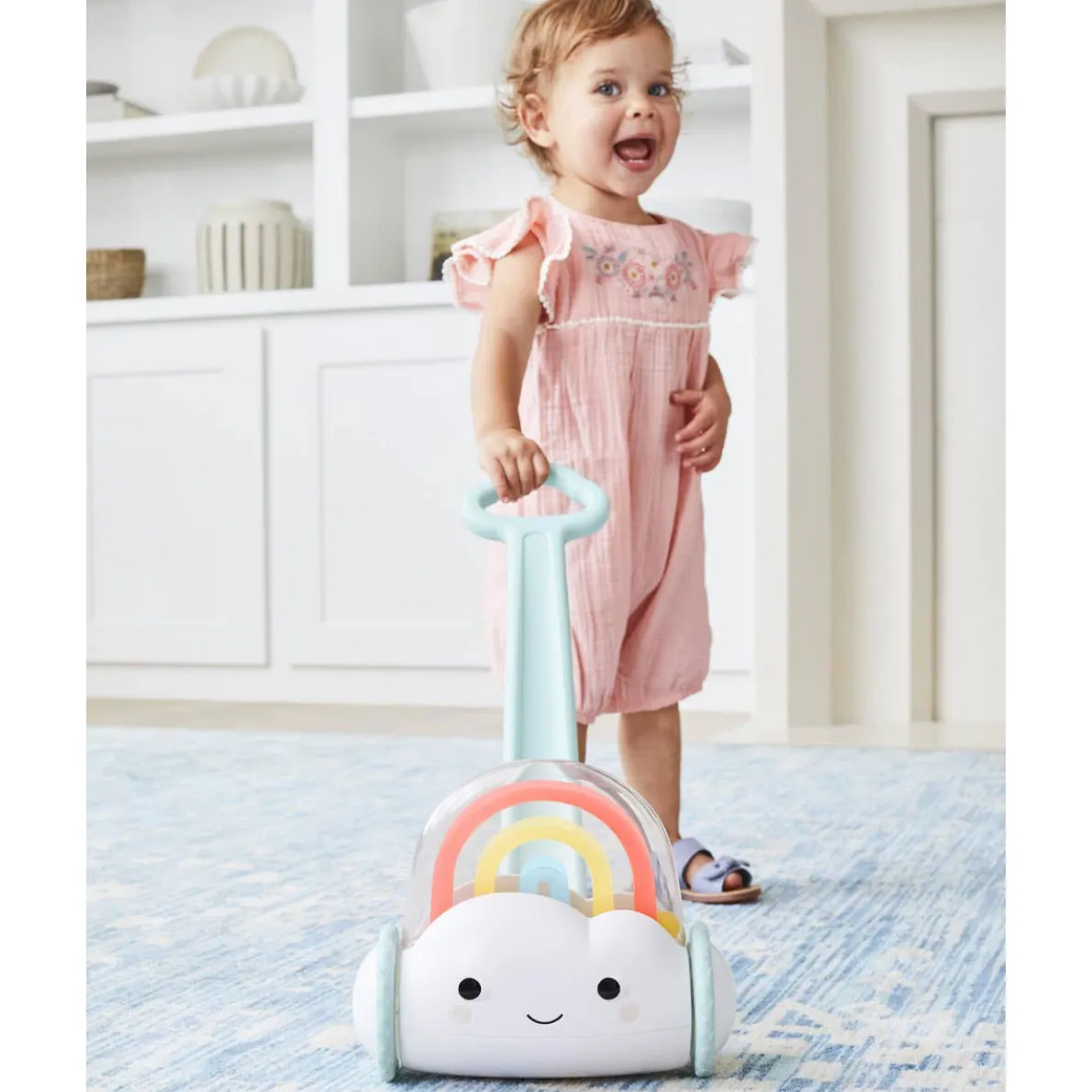 Silver Lining Cloud Push Toy