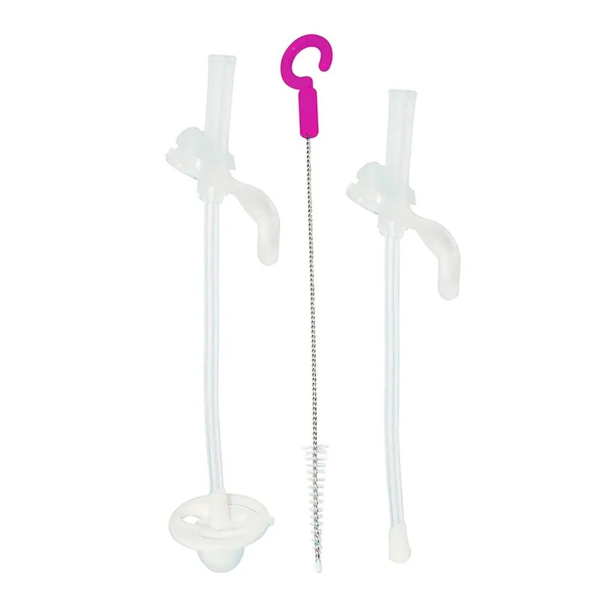 Sippy Cup Replacement Straw Pack + Cleaner