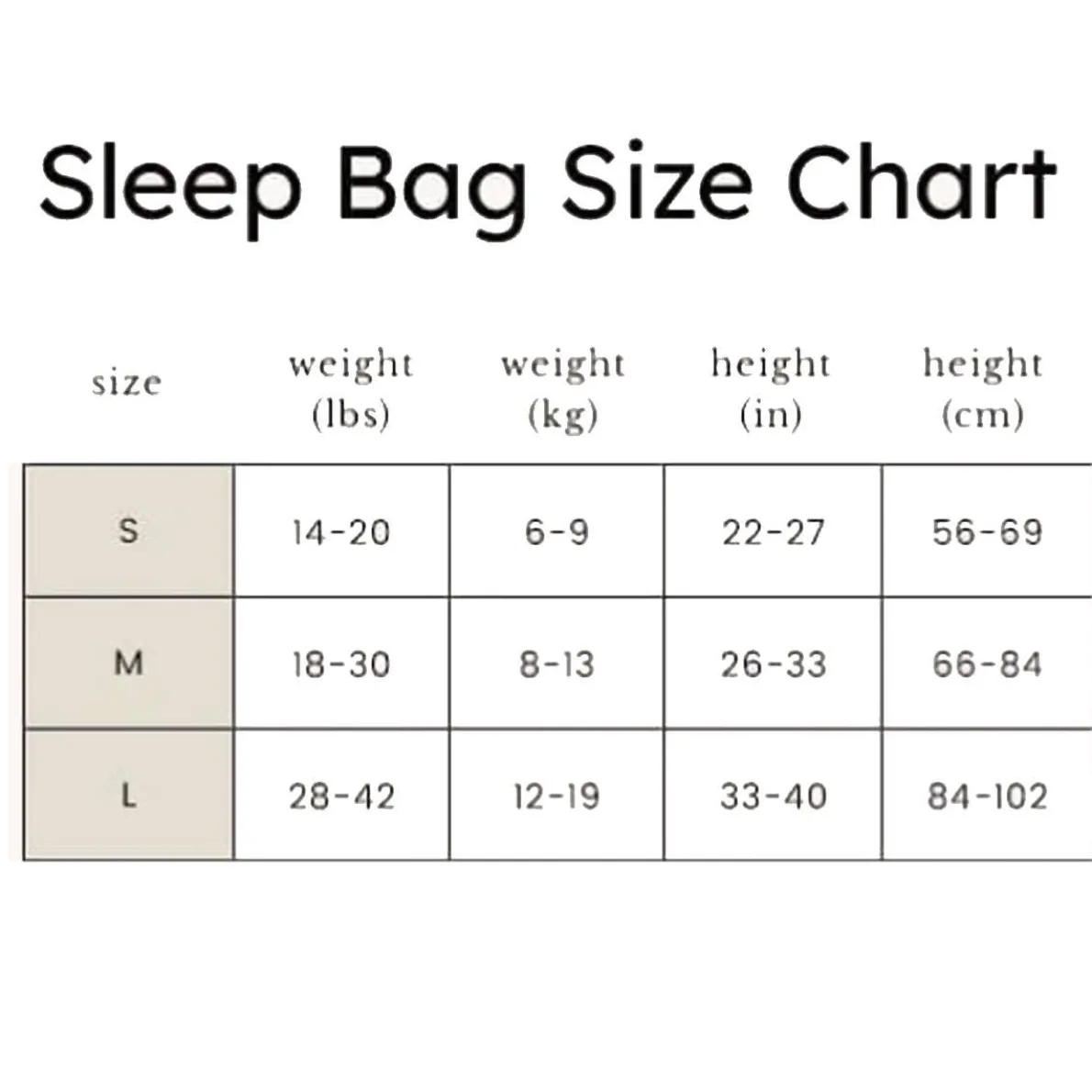 Sleep Bag 1.0 TOG