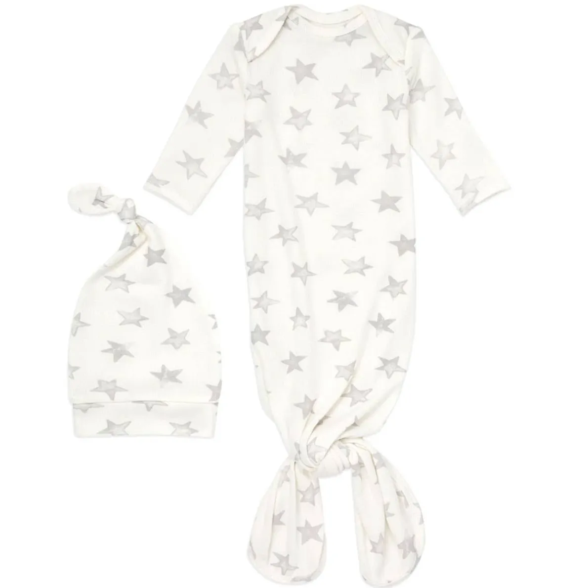 Snuggle Knit Gown + Hat Set