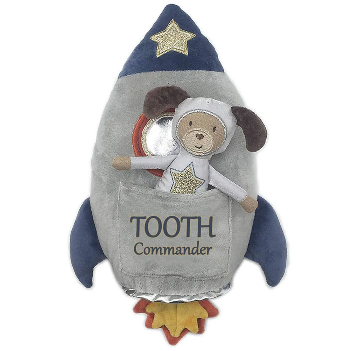 Spaceship Tooth Commander Pillow And Doll Set