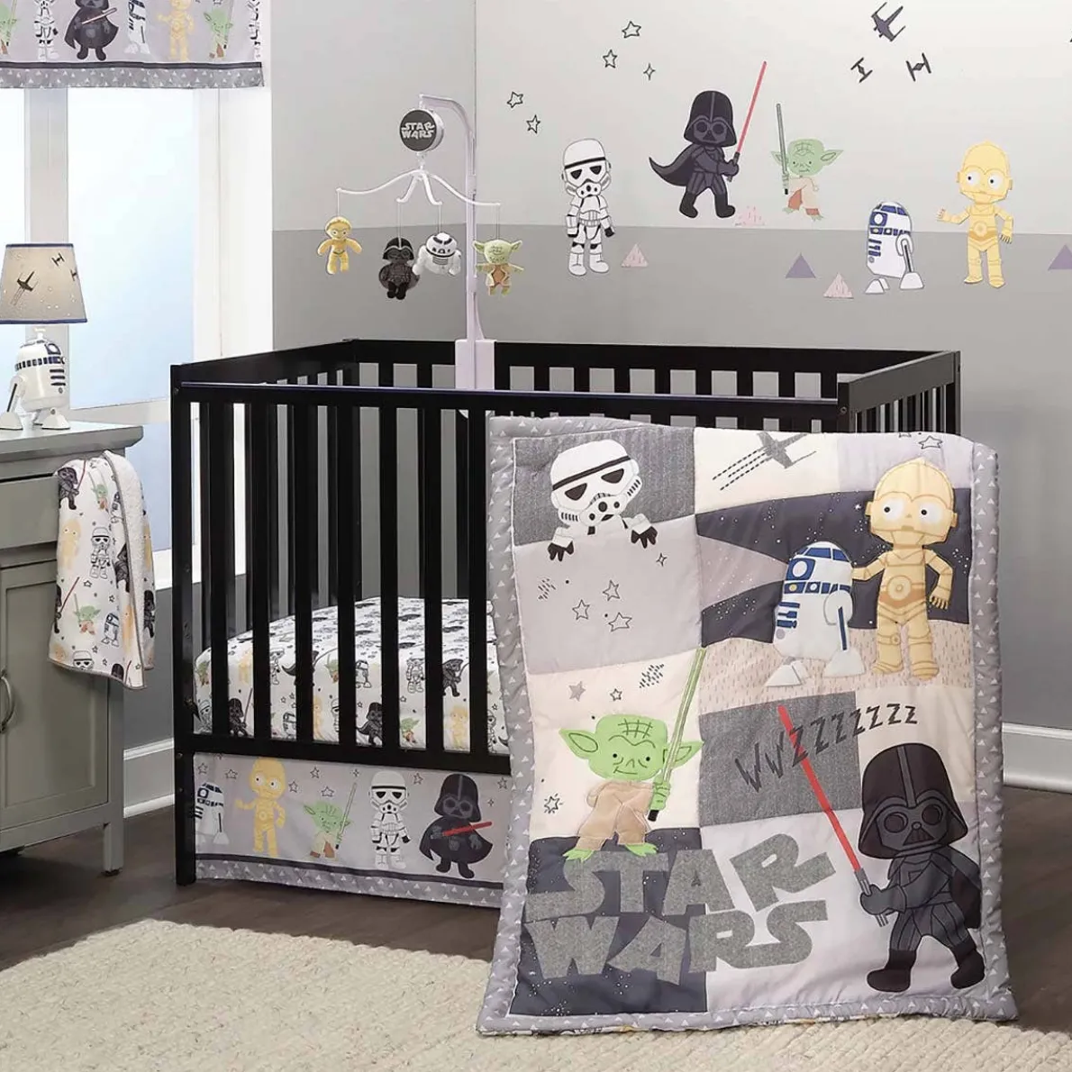 Star Wars Classic 3 Piece Crib Set