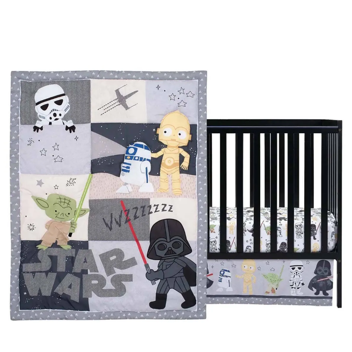 Star Wars Classic 3 Piece Crib Set