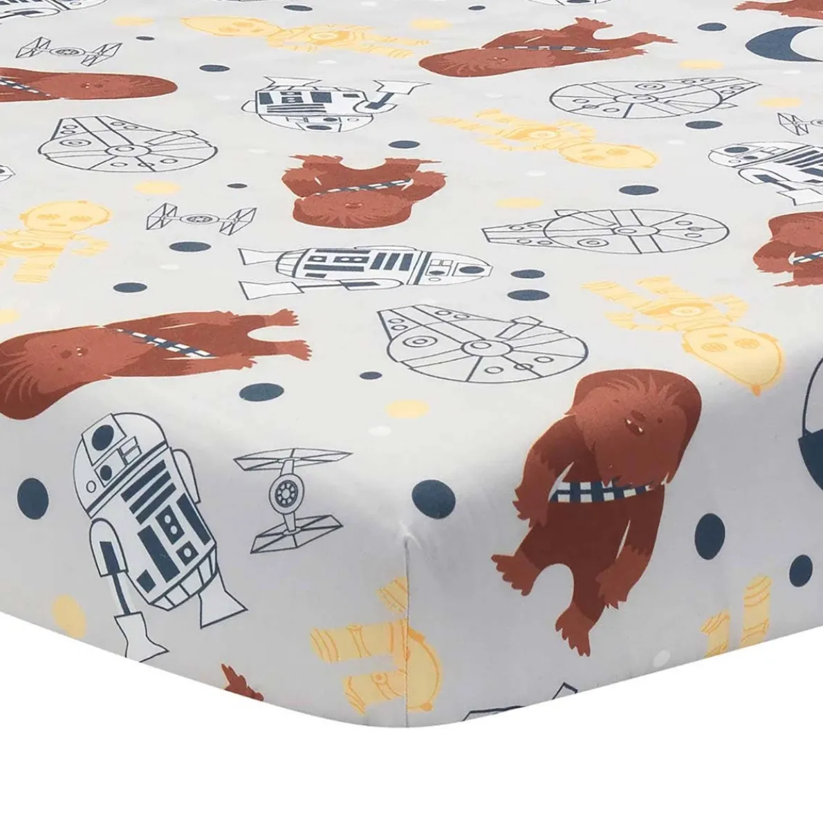 Star Wars Millennium Falcon Crib Sheet