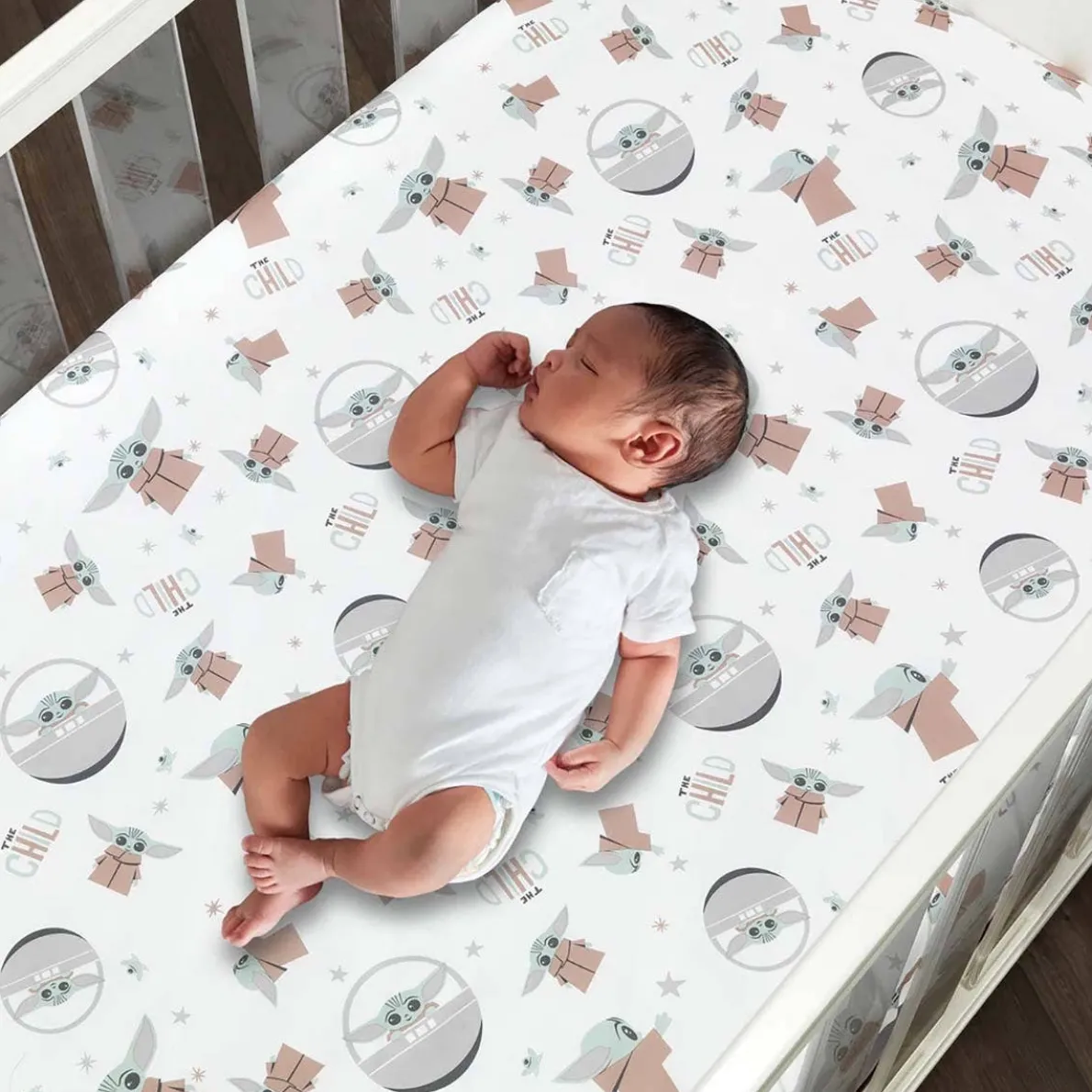 Star Wars the Child 3 Piece Crib Set