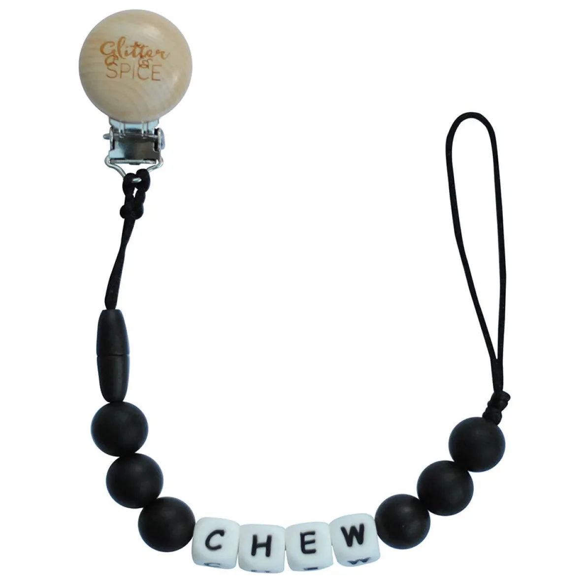 Statement Pacifier Clip