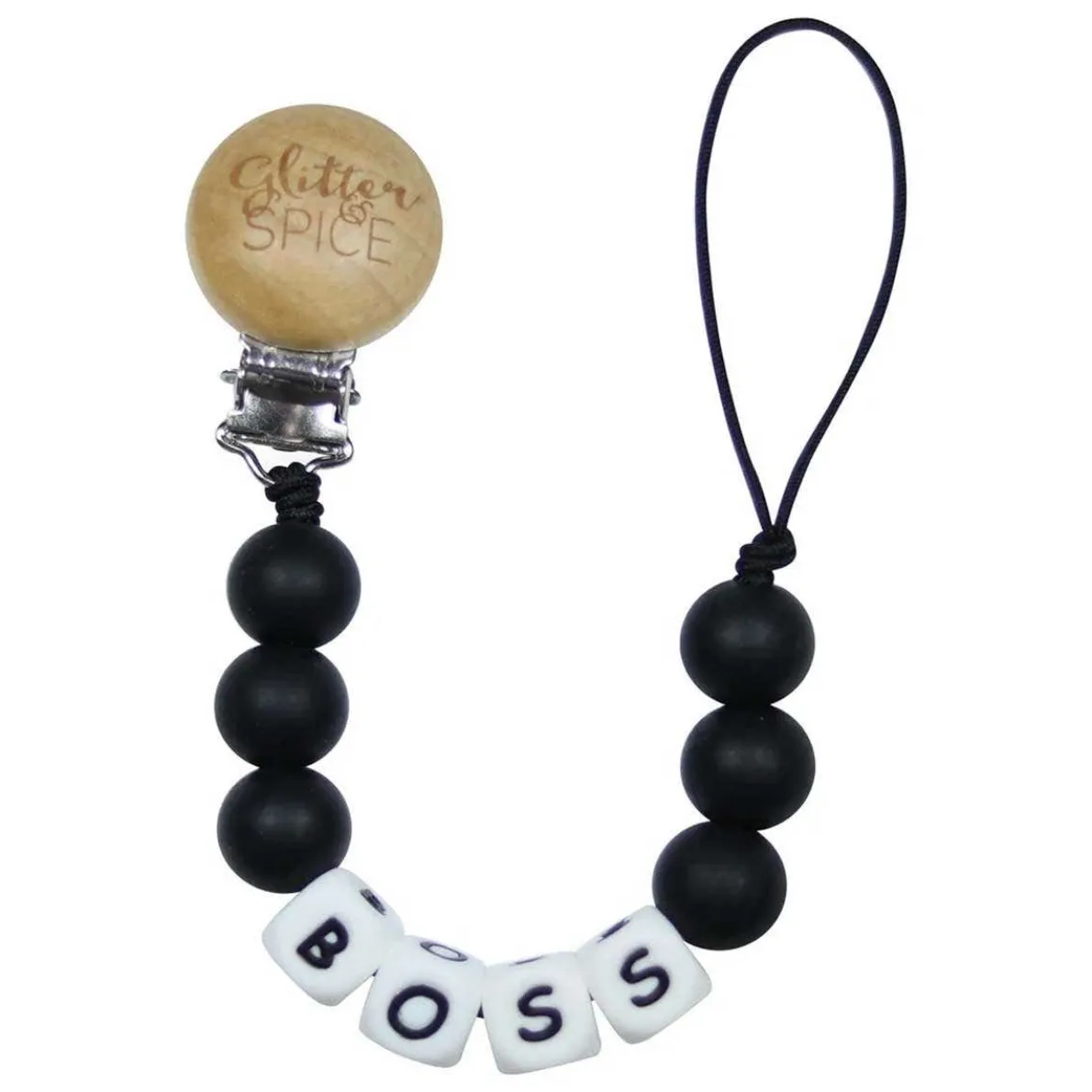 Statement Pacifier Clip