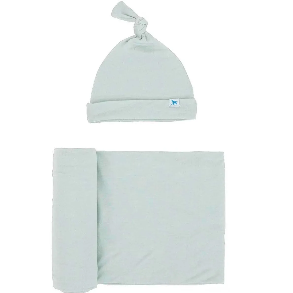 Stretch Knit Hat & Swaddle Set