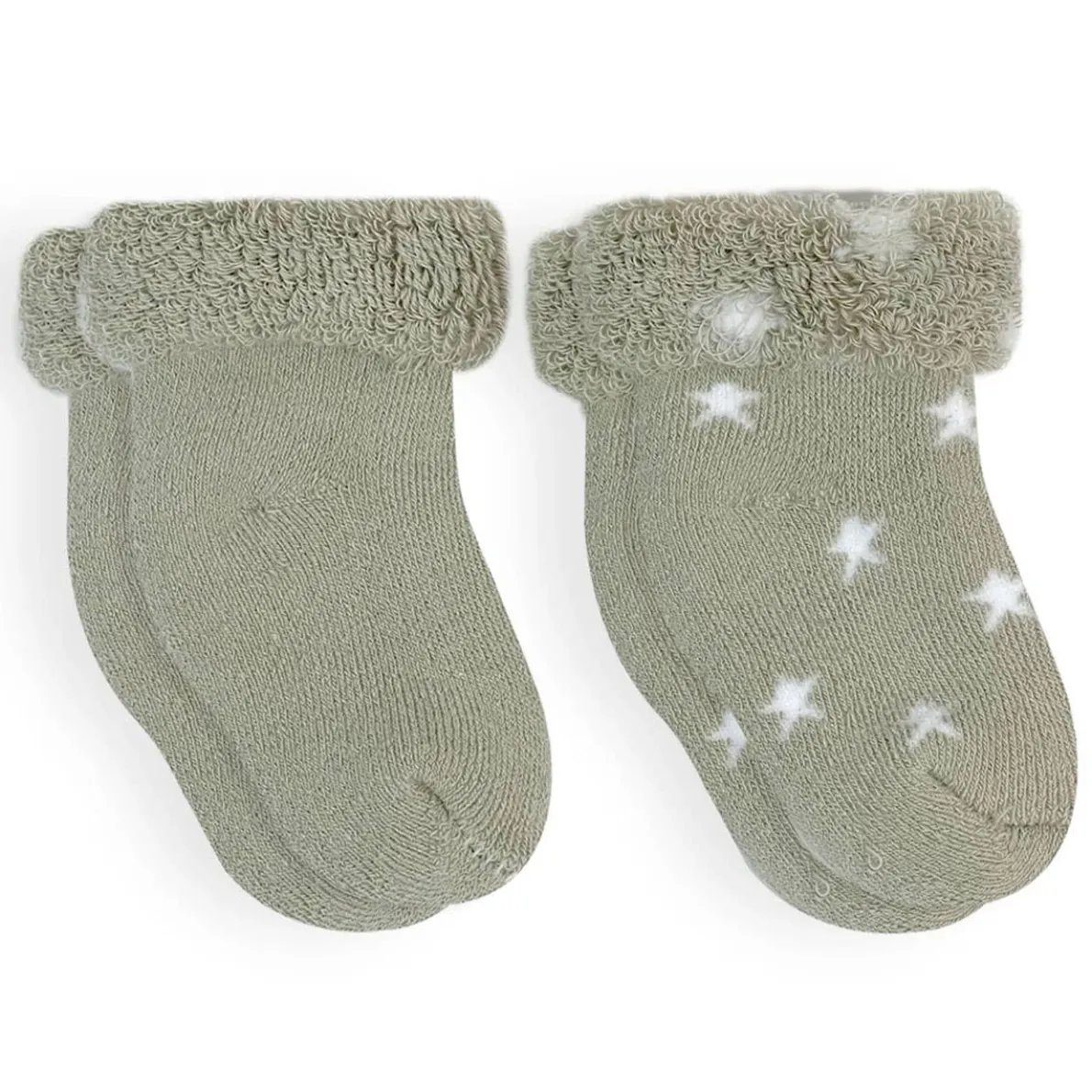 Terry Newborn Socks (Symbols) 2 Pack