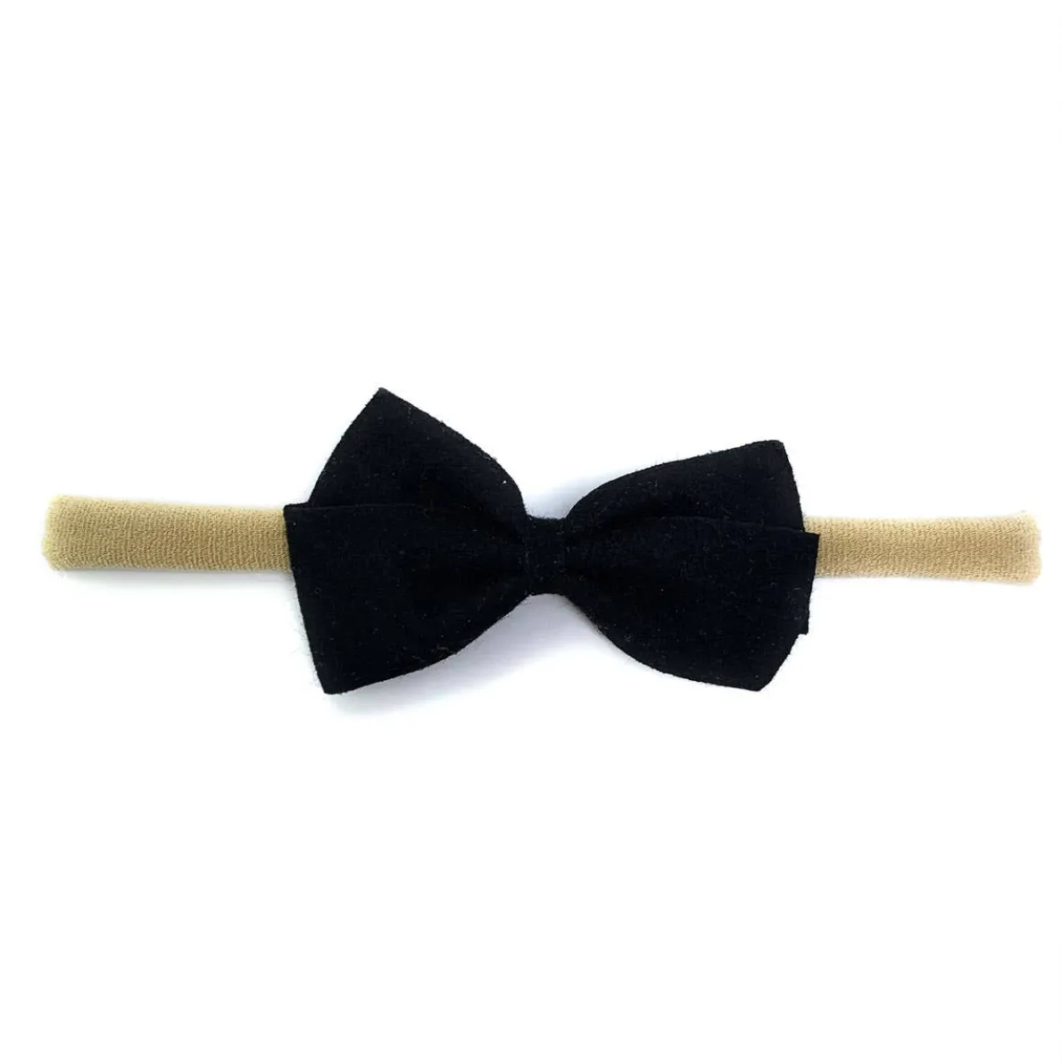 Thali Faux Suede Bow Headband