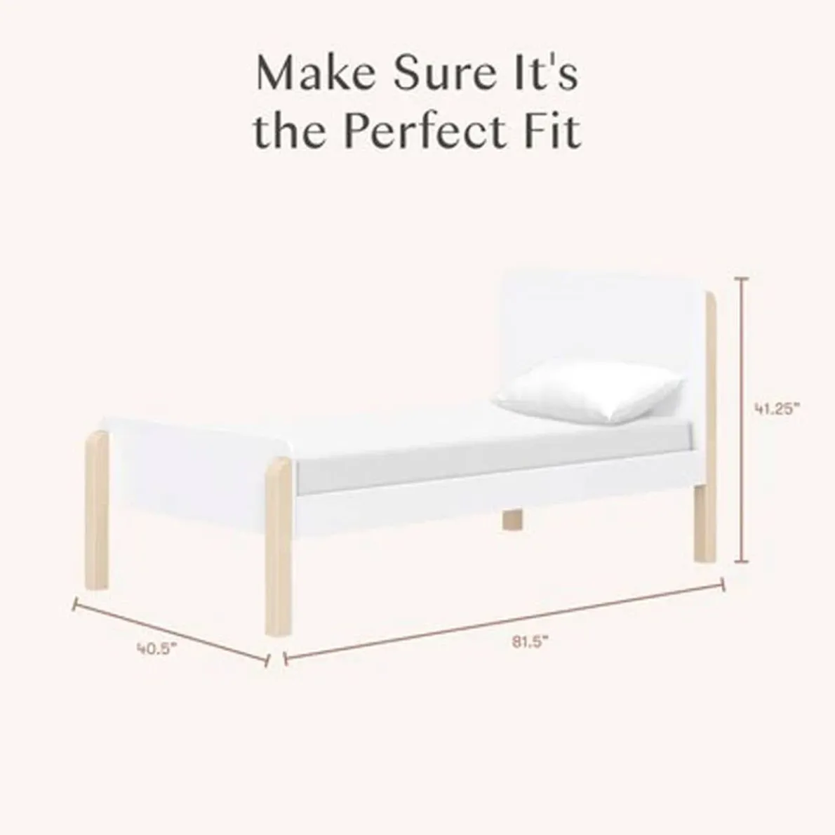 Tiptoe Twin Bed