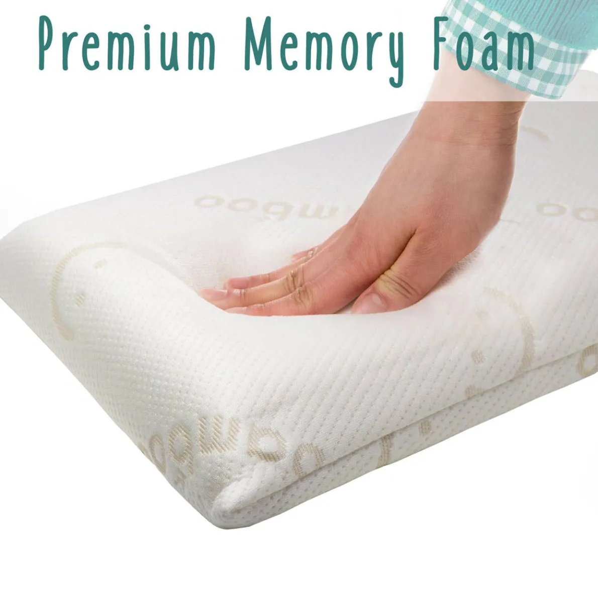 Toddler Pillow with Bamboo Pillowcase