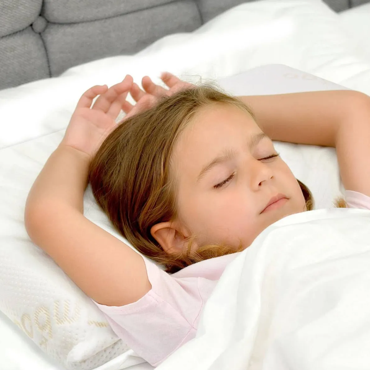 Toddler Pillow with Bamboo Pillowcase