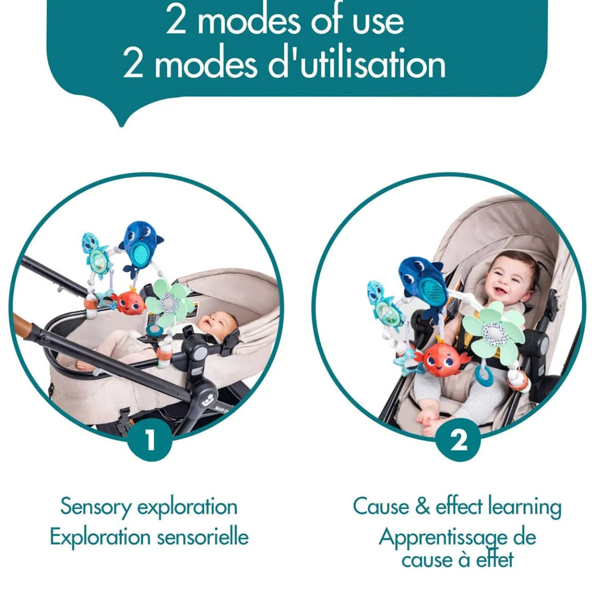 Treasure the Ocean Musical Nature Stroller Arch