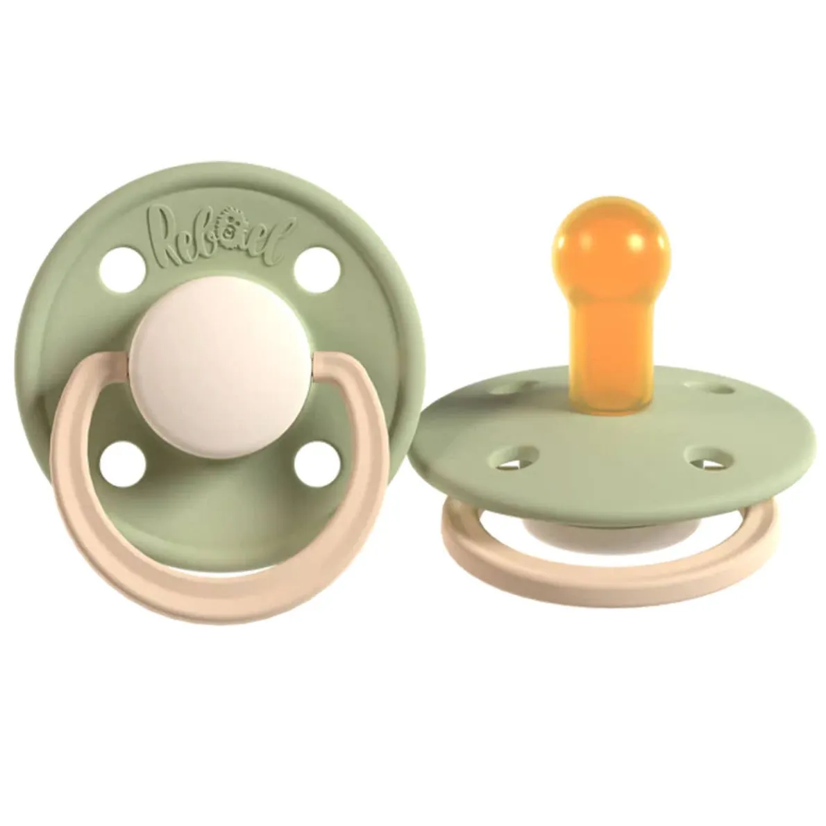Tri-Colour Pacifier (2 Pack)