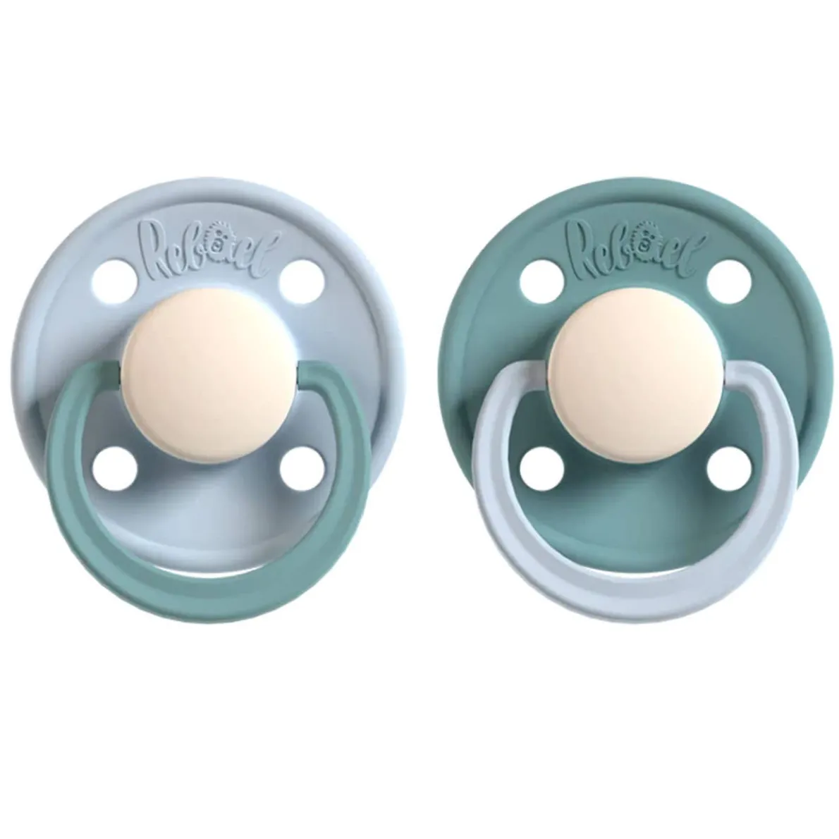 Tri-Colour Pacifier (2 Pack)
