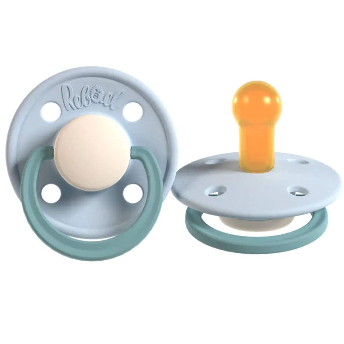 Tri-Colour Pacifier (2 Pack)